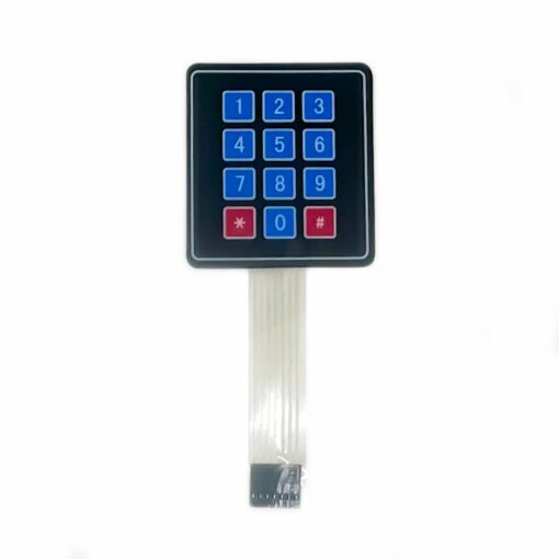 3 x 4 12 Key Membrane Matrix Keypad PHI1003458 Phipps Electronics 2