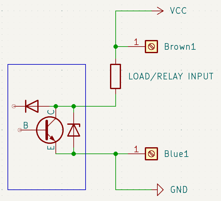 Two-Wire Inductive Proximity Switch Configuration