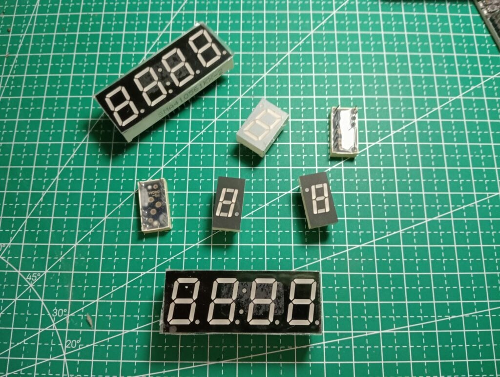 Different Kinds of Seven Segment Displays and how to test them