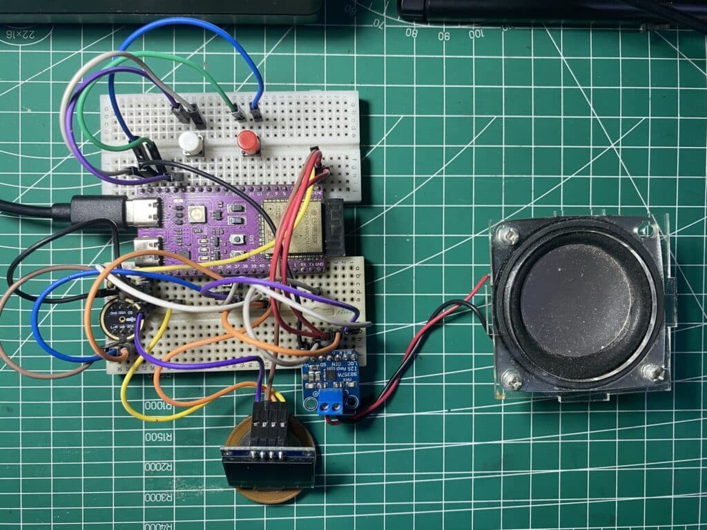 how do voice assistants work - sample circuit